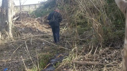 Zona del río Ebro en Logroño donde ha aparecido el cadáver de una mujer
