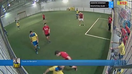 Faute de Benjamin - ASMATIK KINIKRIEN Vs NCA FUTSAL CLUB - 27/01/20 20:00 - LIGUE 3