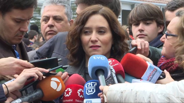 Ayuso valora la posible llegada del Hermitage a Madrid