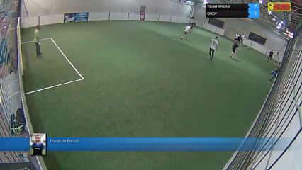 Faute de Benoit - TEAM AREAS Vs GRDF - 27/01/20 21:00 - LIGUE 3 - Poitiers Game Parc