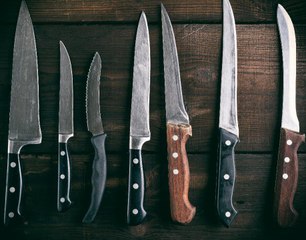 Cut Down on Kitchen Clutter With This Sleek Knife Holder