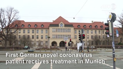 First German novel coronavirus patient receives treatment in Munich