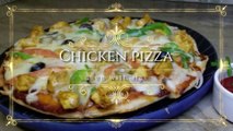 Easy Chicken Piza Recipe in Urdu/Hindi | Kitchen With Harum