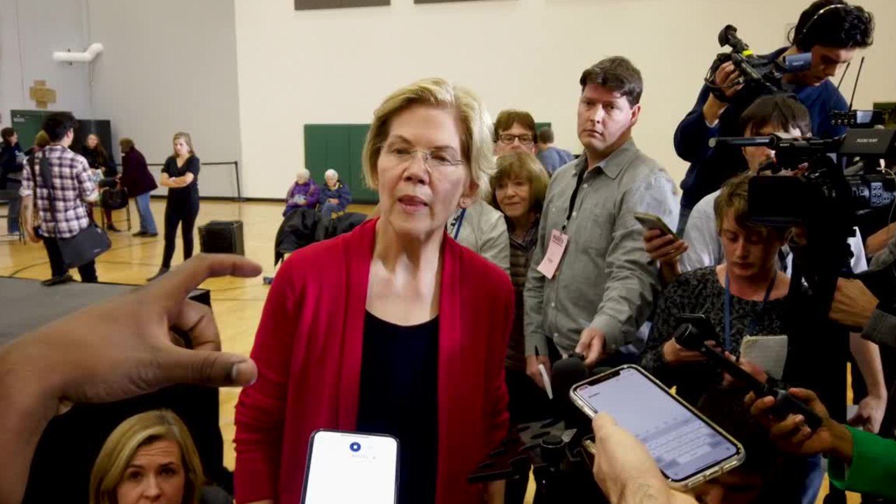 Warren Drops In New Poll