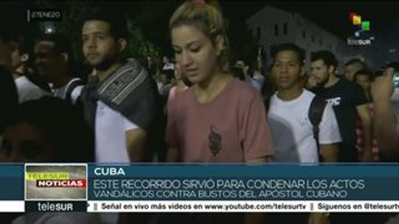 Cuba: Marcha de las Antorchas conmemora natalicio de José Martí