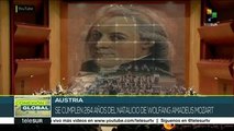 Austria: se cumplen 264 años del natalicio de Amadeus Mozart