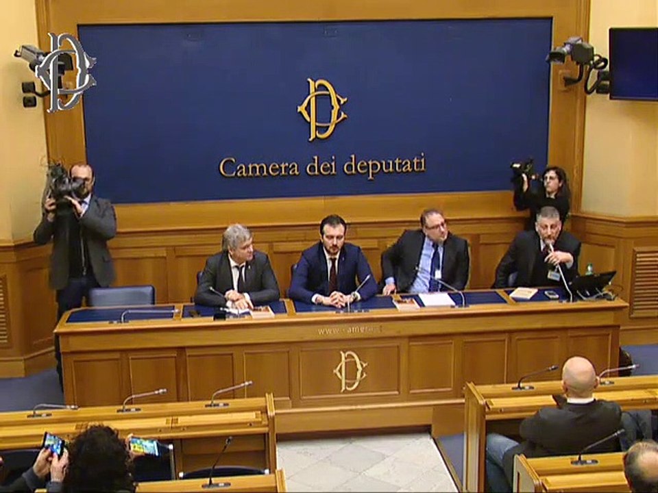 Roma - Conferenza stampa di Luca Paolini (28.01.20)