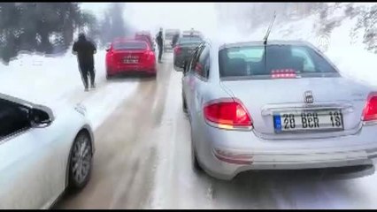 Kapanan kayak merkezi yol çalışmalarının ardından açıldı