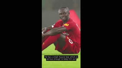 Sadio Mane injury 'not serious' - Klopp