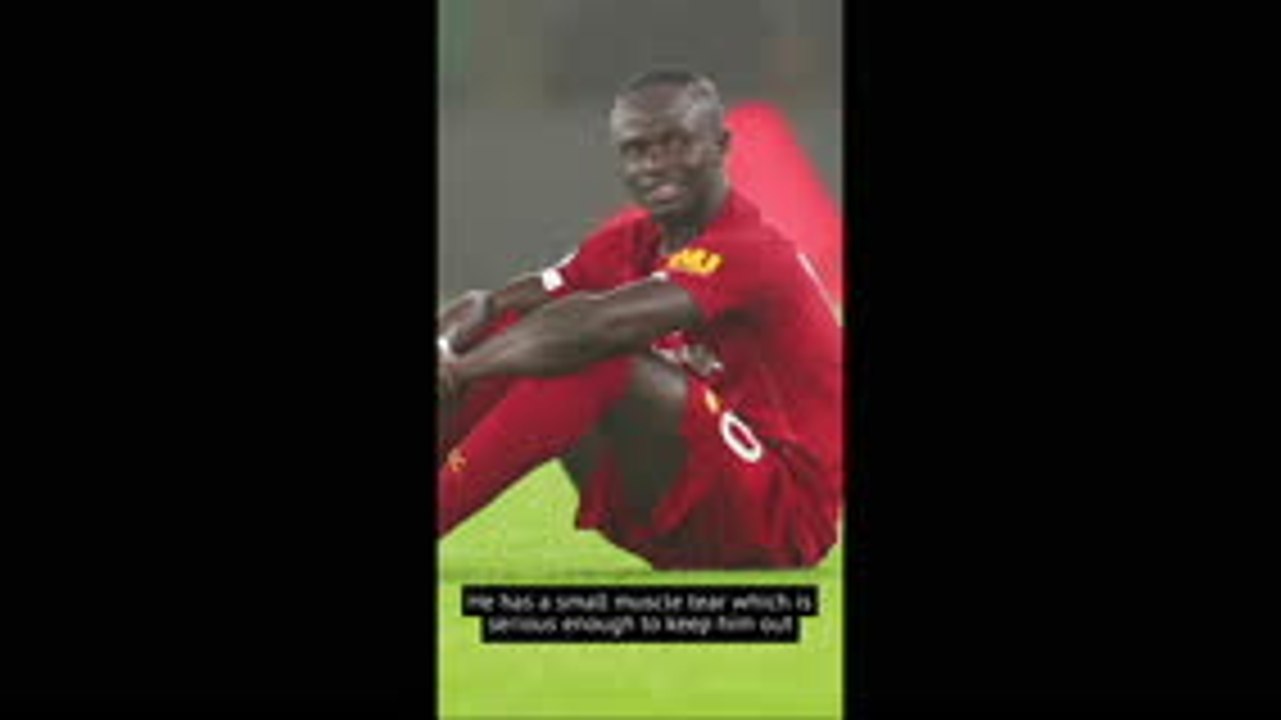 Sadio Mane injury 'not serious' - Klopp