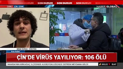 Çin virüsle nasıl mücadele ediyor? Çin'deki Türk öğretmen Haber Global'e anlattı