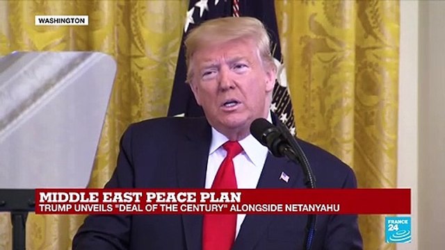 Trump: Forging peace between Israelis and Palestinians may be the most difficult challenge of all
