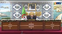 كلمة رئيس الجمهورية عبد_المجيد تبون في مقر وزاة الدفاع الوطني