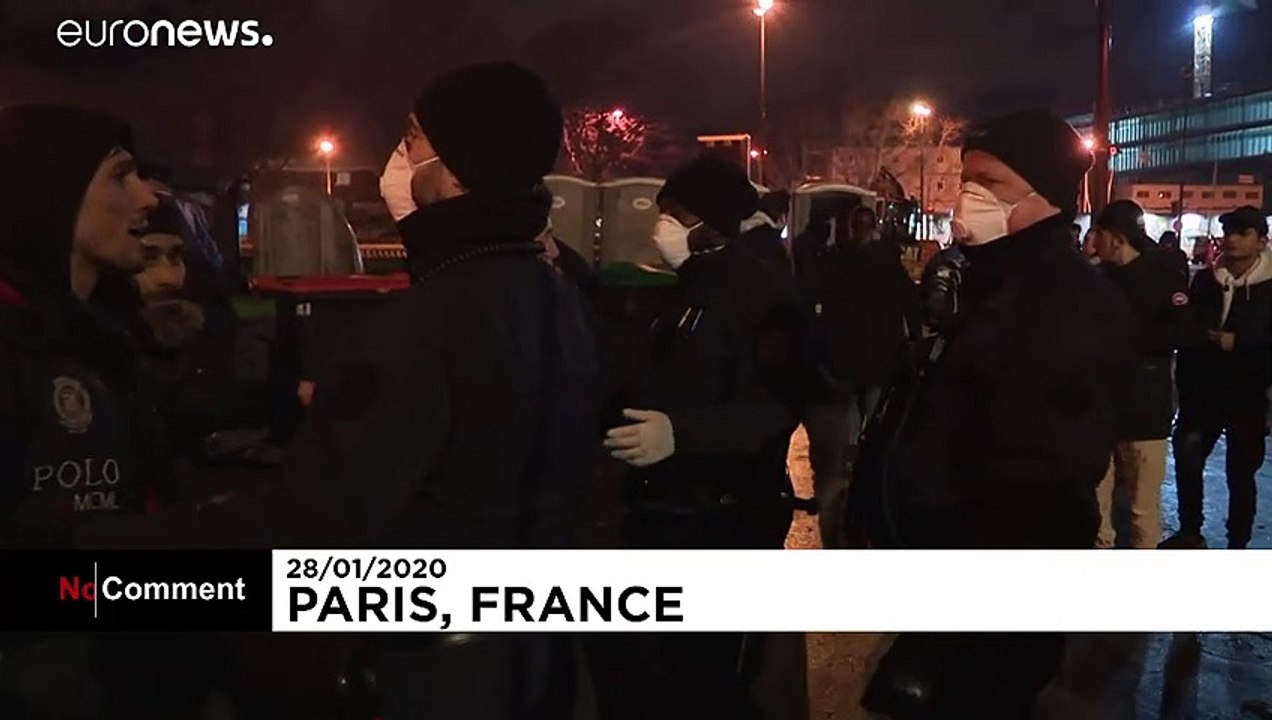 "wildes" flüchtlingslager in paris geräumt