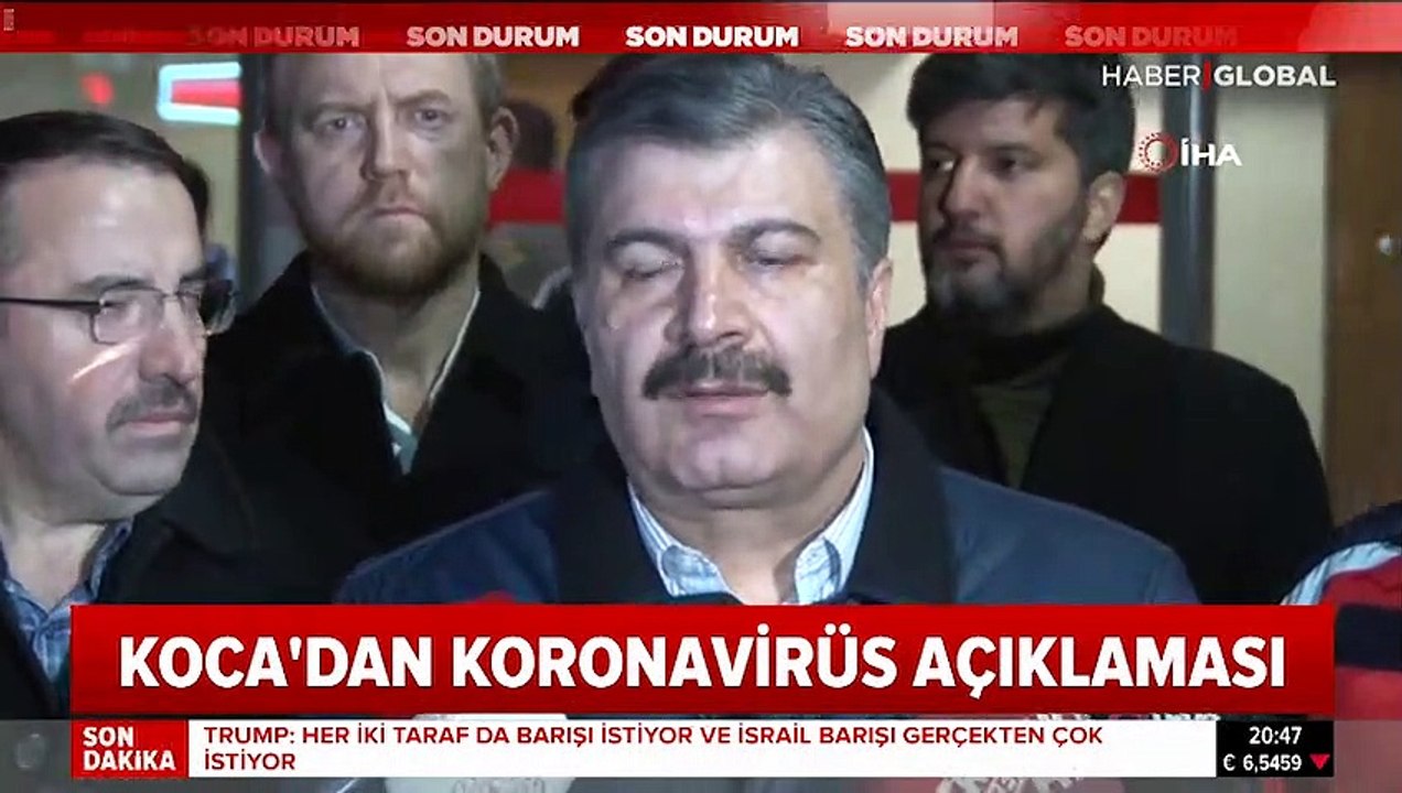 Bakan Koca'dan koronavirüs açıklaması