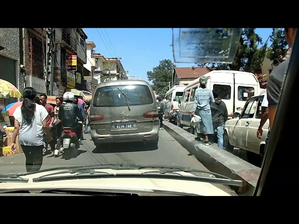 Embouteillage à Tananarive...