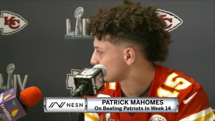Patrick Mahomes Knows Beating Patriots In Week 14 Was Huge For Chiefs