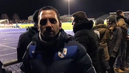 Belfort - Montpellier en Coupe de France :  au bord du terrain, Sylvain y croit à fond !
