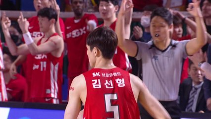 SK, 9연승 DB 잡고 선두 경쟁 재시동 / YTN