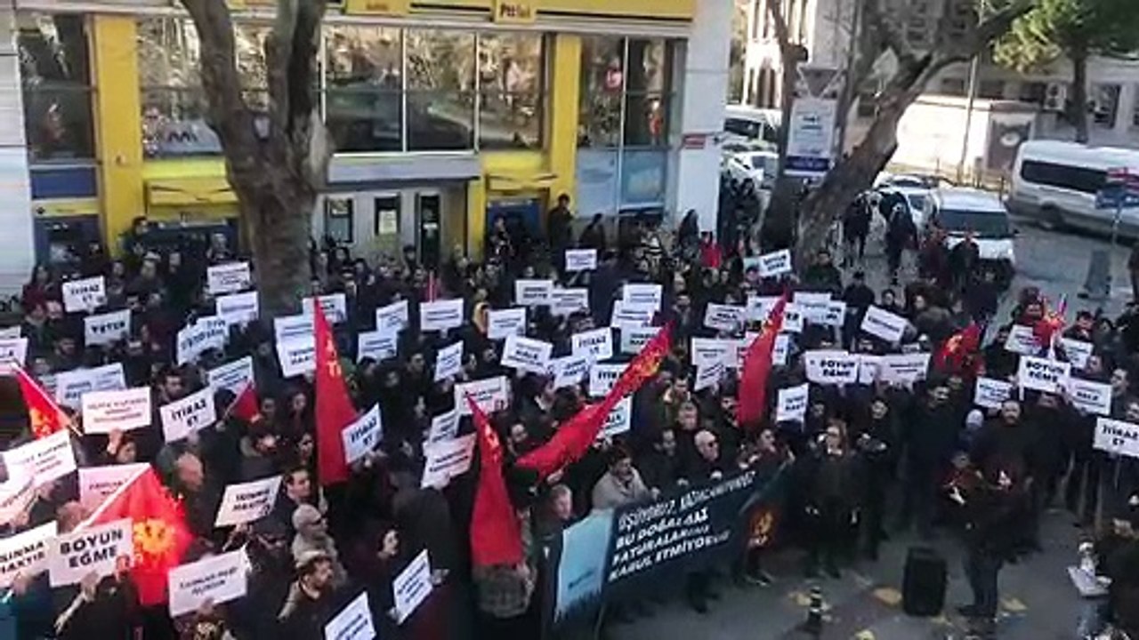 istanbul eylem devam ediyor