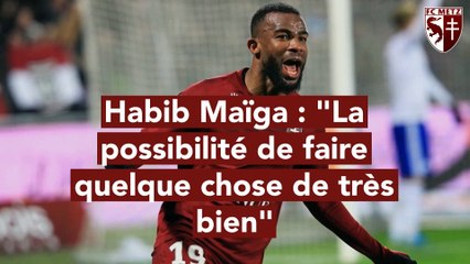 Habib Maïga : "La possibilité de faire quelque chose de bien"