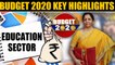 Budget 2020 | Education Sector | Key Highlights | Oneindia News