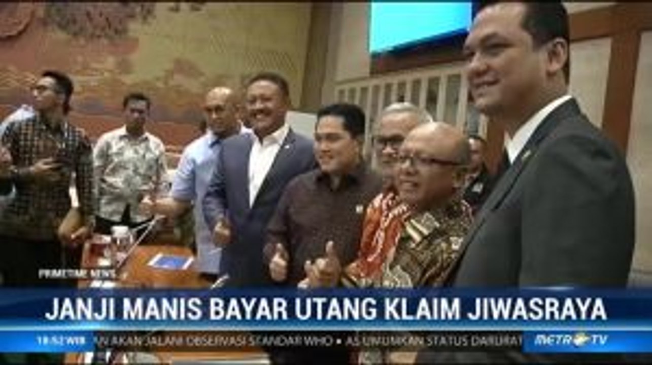 Janji Manis Bayar Utang Klaim Jiwasraya