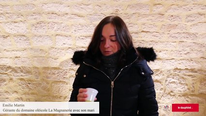 Emilie Martin au domaine oléicole La Magnanerie à Orgnac-l ’Aven