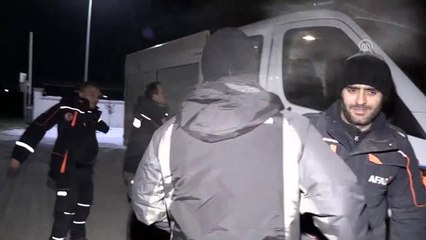 Depremde çalışan AFAD ekibi Kars'a döndü