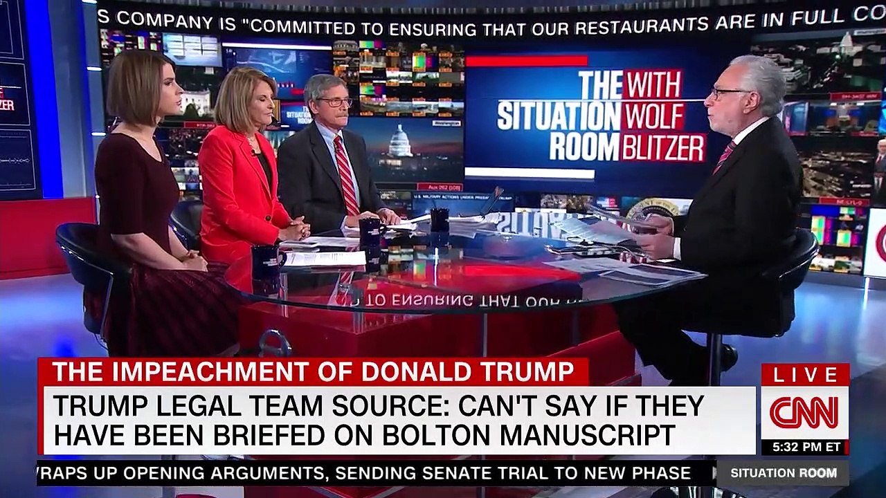 Trump's team refused to answer whether they had been briefed on Bolton's manuscript