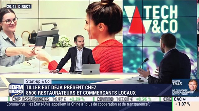 Start up & co: la solution de caisse enregistreuse Tiller lance son système de paiement Tiller Pay - 28/01