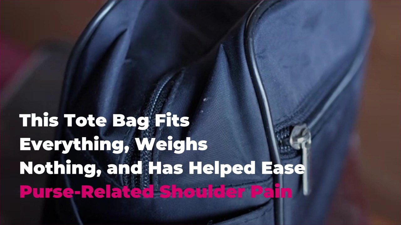 This Tote Bag Fits Everything, Weighs Nothing, and Has Helped Ease Purse-Related Shoulder Pain