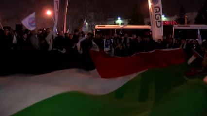 Ankara'da tek taraflı 'yüzyılın anlaşması'na protesto