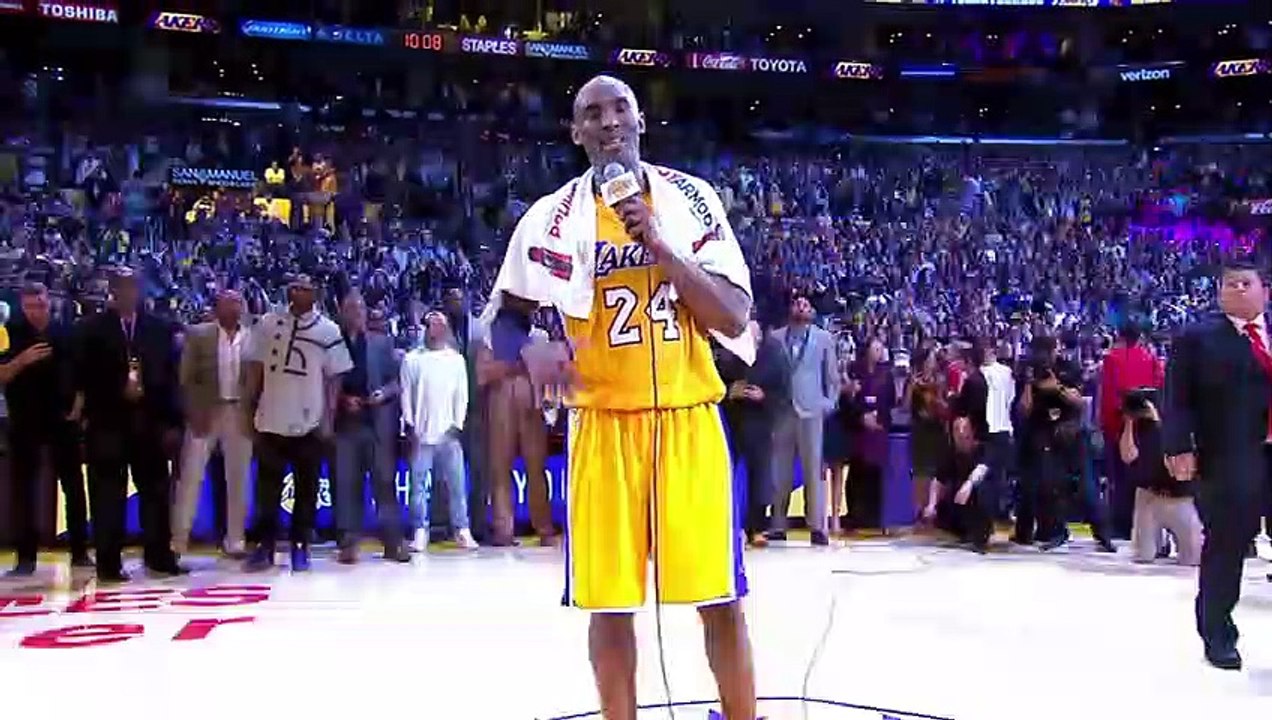 'Mamba out' - Remembering Kobe Bryant’s farewell speech after his last ...
