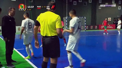 CAN Futsal 2020 - Maroc 3-0 Libye -HT1