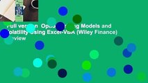 Full version  Option Pricing Models and Volatility Using Excel-VBA (Wiley Finance)  Review