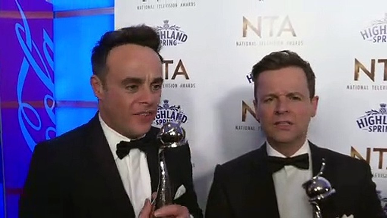 NTAs 2020: Ant and Dec want to win "Rear of the Year" next!