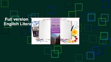 Full version  The Norton Anthology of English Literature Complete