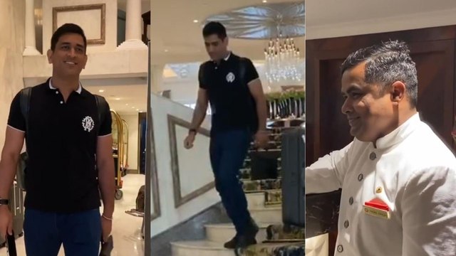 Dhoni's wife Sakshi makes a cute video of Dhoni blushing | Dhoni | Blushing | Sakshi Dhoni