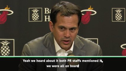 Heat wanted to continue to honour Kobe with their shoes - Spoelstra