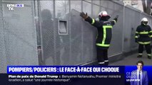 Des affrontements entre pompiers et policiers ont éclaté mardi à Paris
