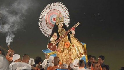 Télécharger la video: Saraswati Puja 2020 Visarjan Muhurat | Basant Panchami 2020 सरस्वती मूर्ति विसर्जन मुहूर्त | Boldsky