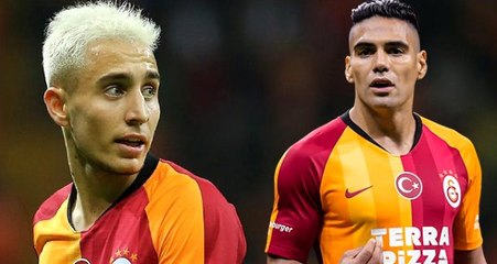 Galatasaray antrenmanında Falcao ile Emre Mor tartıştı