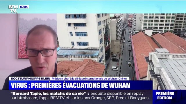 Wuhan: Imaginez une ville de 11 millions d'habitants où les gens sont confinés dans leur appartement , lance le docteur Philippe Klein