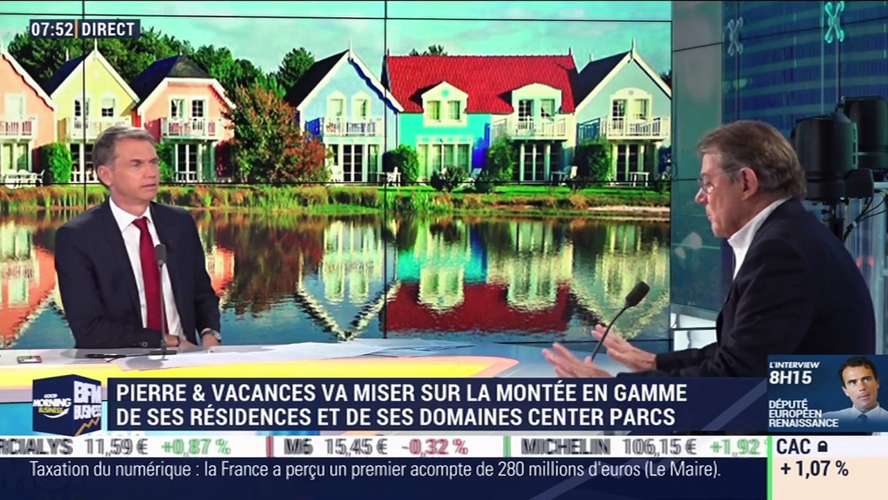 Yann Caillère (Pierre & Vacances-Center Parcs)...
