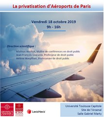 03-"La privatisation d'ADP : un enjeu de finances publiques", Romain Bourrel, Maitre de conférences à l'université Grenoble-Alpes, @La privatisation d’Aéroports de Paris, colloque IEJUC