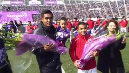 (เกมแรกในเจลีก มุ้ย ธีรศิลป์) ซานเฟรชเซ่ ฮิโรชิม่า vs ซัปโปโร (ครึ่งแรก) | 24/2/2018 สร้างประวัติศาสตร์ เป็นคนไทยคนแรกที่ยิงประตู ในเจลีก