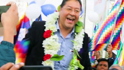 Luis Arce, el candidato de Morales, recibido en Bolivia con una orden judicial