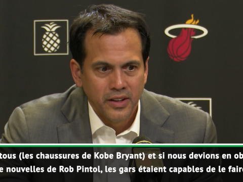 Mort de Kobe Bryant - Spoelstra : Je raconterai à mes enfants l'histoire de Kobe