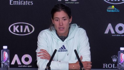 Open d'Australie 2020 - Garbine Muguruza : "You just have to know how to be patient in life and in a career"